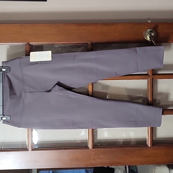 Gray High-Waisted Leggings - Picture 1 of 3